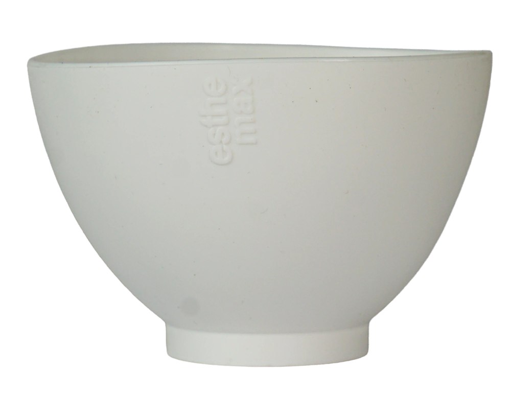 Esthemax silicone mixing bowl in white