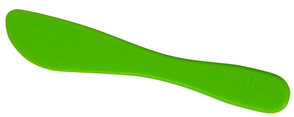 Esthemax silicone spatula in neon green